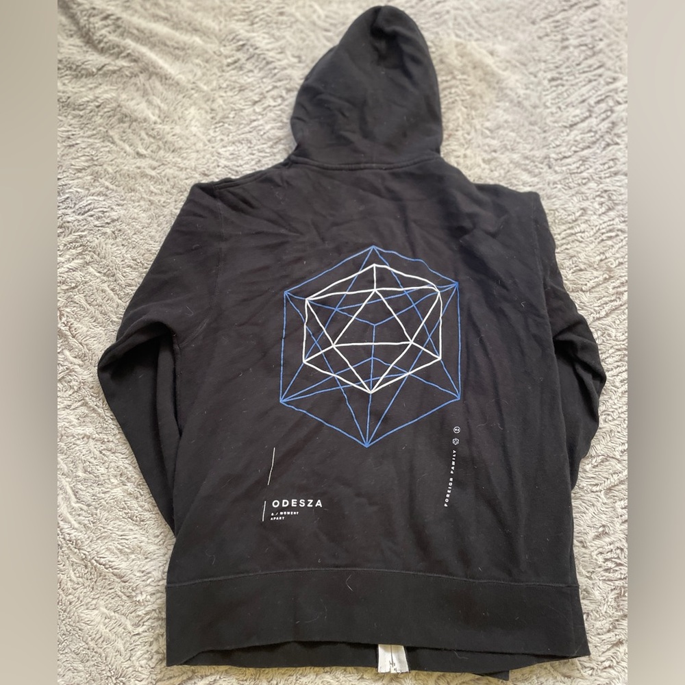 ODESZA Merch Zip Up Hoodie Size S